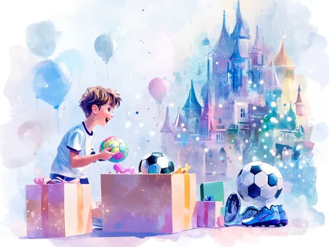 Marre des cadeaux ratés ? Voici ce qu’un jeune footballeur veut VRAIMENT !
